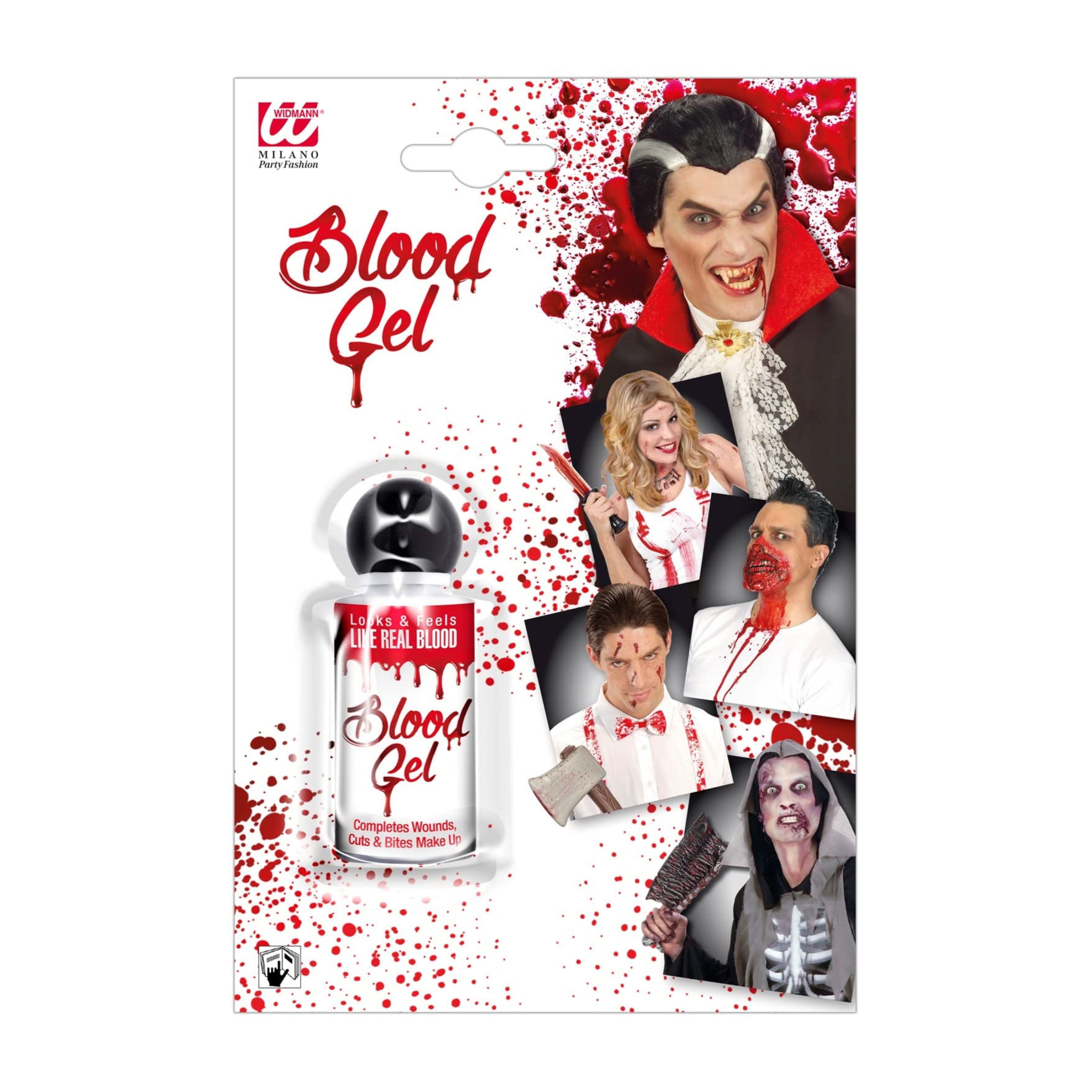 Blutgel Kunstblut für Wunden Maske Makeup Fasching