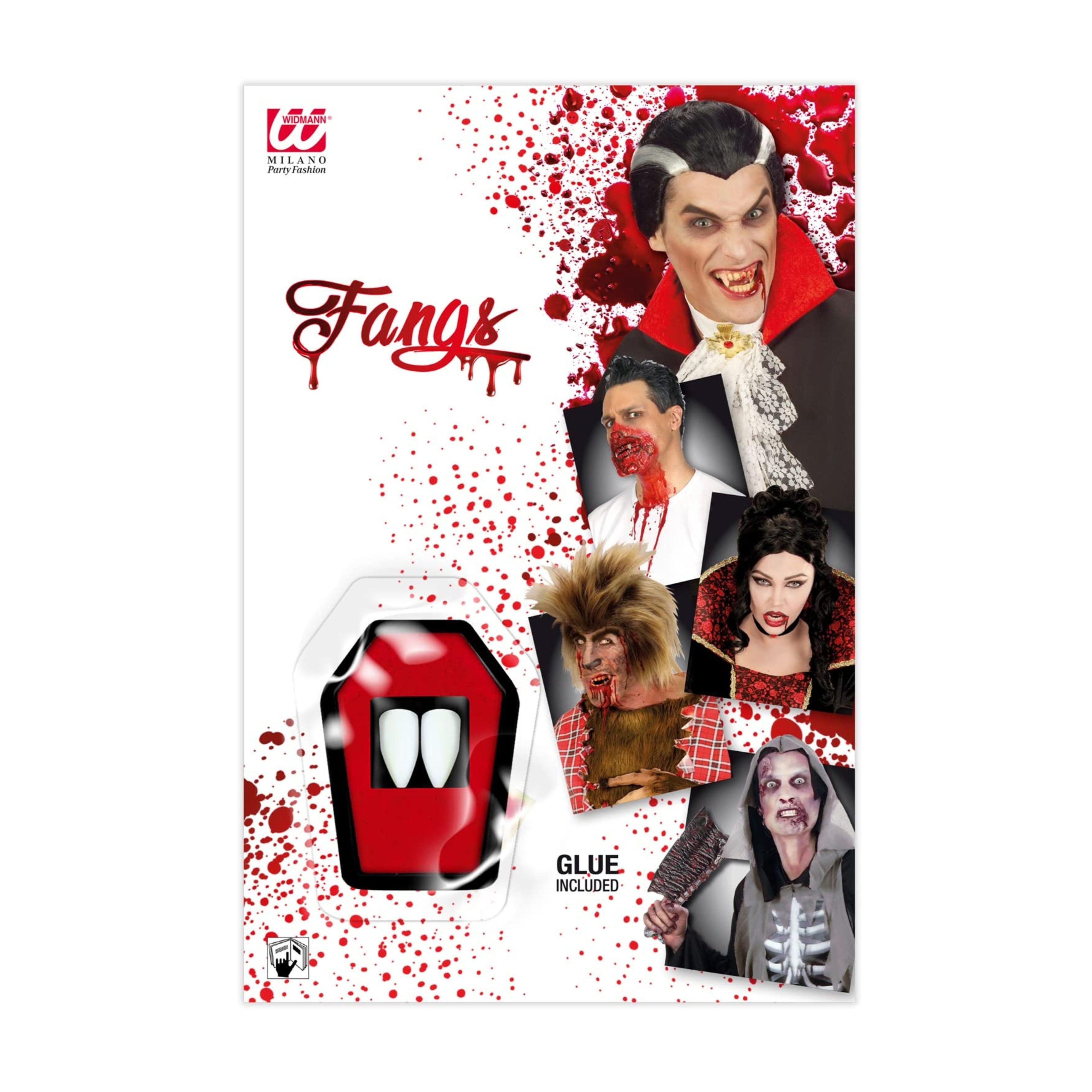 Vampirzähne Zubehör Vampire Zähne zum Kleben