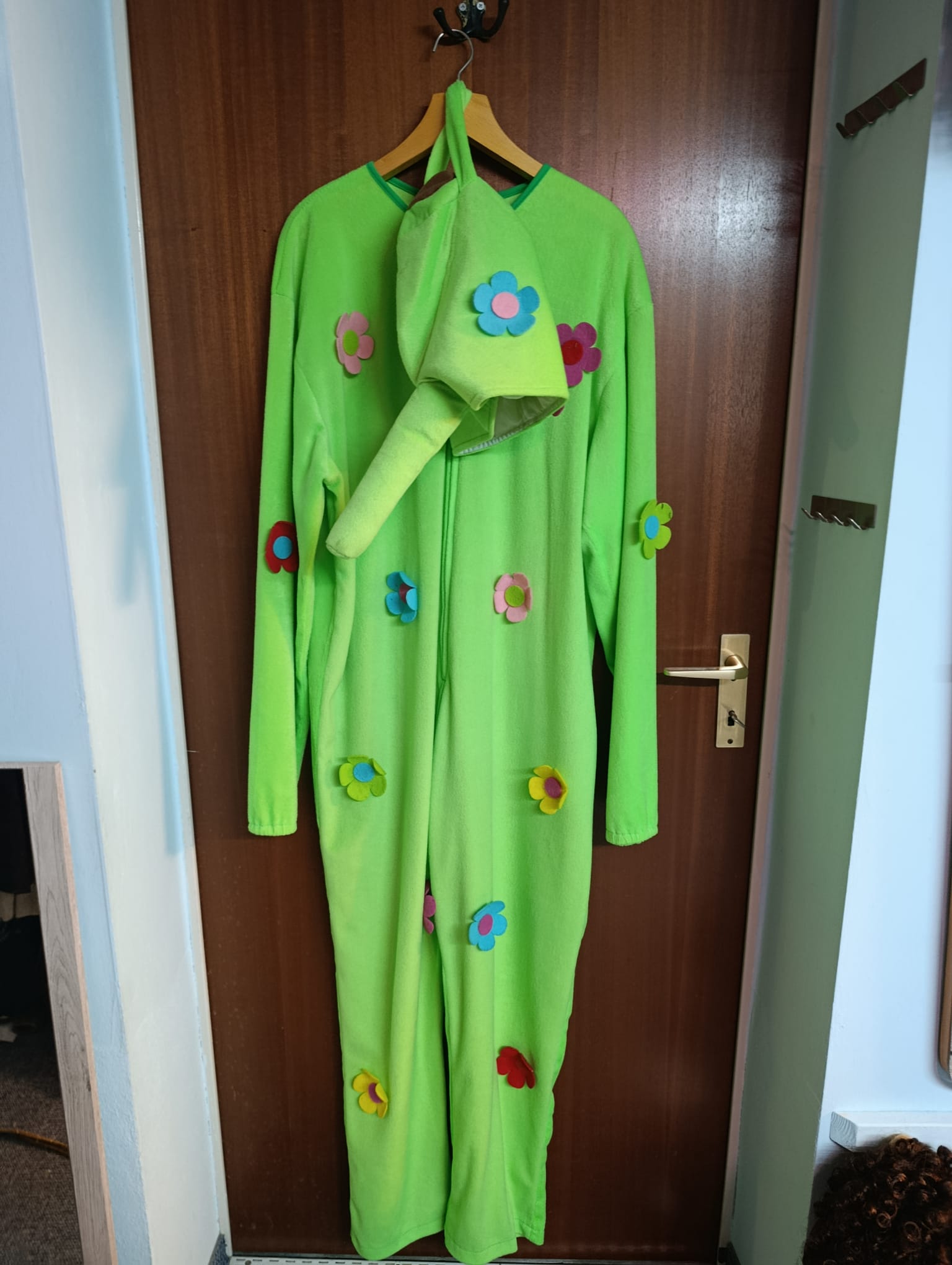 Gießkanne Blumen Kostüm bunt Natur Damen / Herren