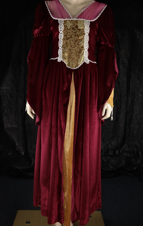 NEU: Hofdame Renaissance Barock Rokoko Kostüm Kleid Damen